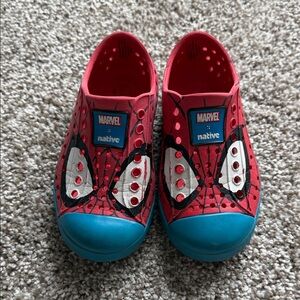 Native Shoes Kids Red and Blue Sneakers